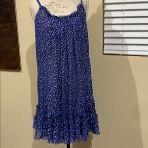Royal blue night gown